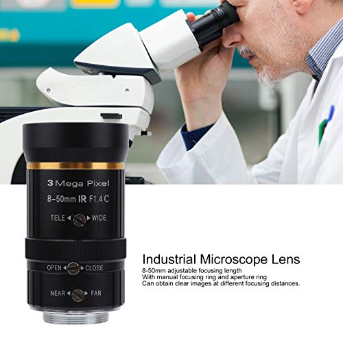 KP - 850 3MP kamera za mikroskop Adapter objektiv digitalna kamera za mikroskop 8‑50mm 1/2 c-Mount industrijski mikroskop oprema za