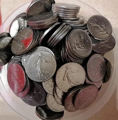 Europski sakupljač kovanica Francuski 1 Franc novčića Nikal kolekcija kolekcija kovanica