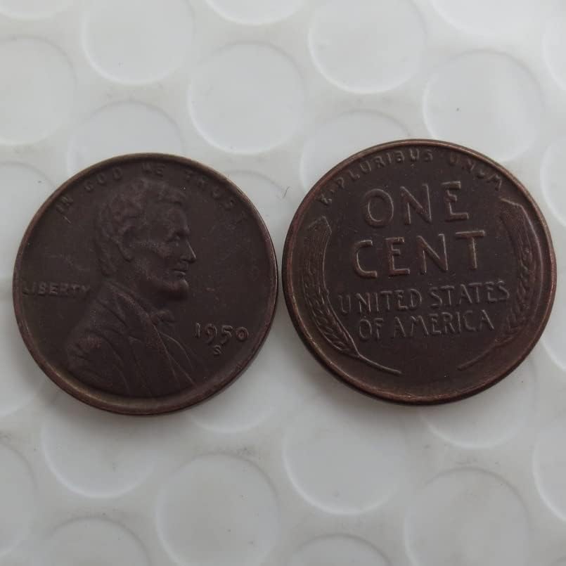 1950. Američki Lincoln Cent Compion Comemorativni novčić