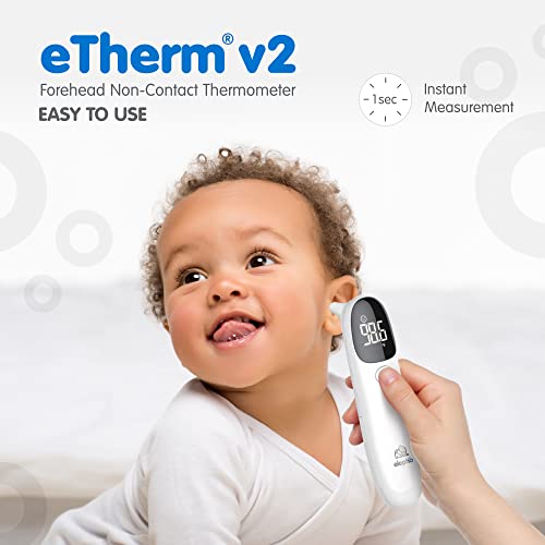 Elepho eTherm Ear & amp; čelo beskontaktni termometar infracrveni & Digitalni termometri za odrasle, djecu, bebe & dojenčad odmah