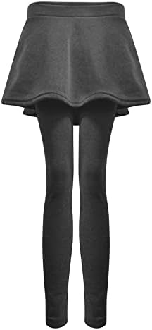 Ženske zimske tople ruke obložene nogama debele lažne dvije komade Activewear Sportske tajice Ispisuju gamaše sa tutu suknjom