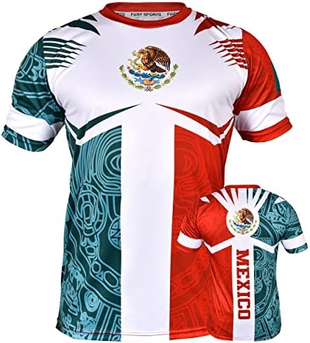 Fury Jersey de Mexico za žene Meksiko majica za muškarce Soccer Jersey Camiseta de Futbol Mexicana majica Unisex / Mujer / Hombre