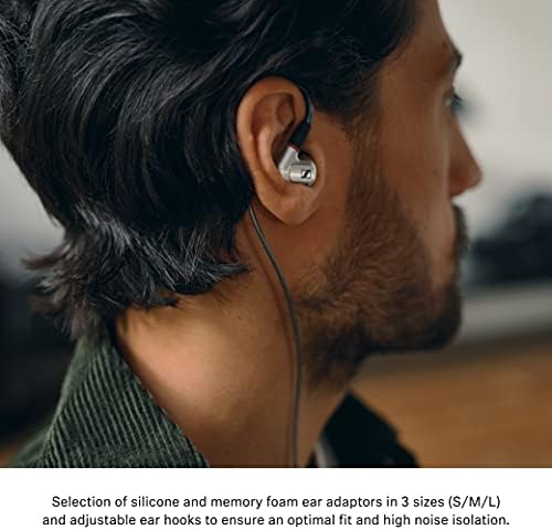 Sennheiser IE 900 Audiofil u ušiju - Trueresponse pretvarači sa X3R tehnologijom za uravnotežen zvuk, odvojivi kabl sa fleksibilnim ušni kukama, uključuje uravnotežene kablove, 2-godišnja garancija