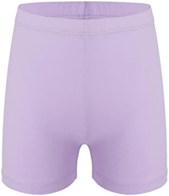 Loodgao Kids Girls Solity Color Atletski kratke hlače Stretchy Gimnastika Ples Prevrtanje dno Dancewear