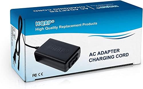 HQRP AC adapter / napajanje kompatibilno sa JVC GR-AX760 GR-AX760U GR-AX760US GR-AX761 GR-AX761U GR-AX761US kamkorder sa USA kablom