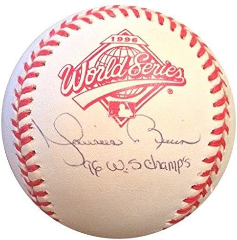Mariano Rivera potpisao 1996. bejzbol serije Svjetske serije INS 96 WS Champs Auto Steiner - autogramirani bejzbol