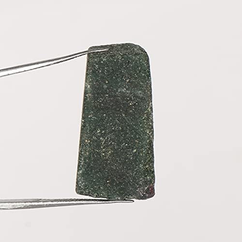 Prirodni grubi afrički zeleni žad zacjeljivanje kristalnog kamena 33,40 ct
