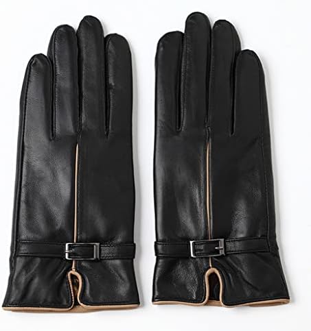 TREXD kožne rukavice ženske kožne rukavice zimske tople rukavice