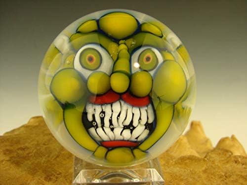1.5 Art Stakle Goblin mramorni kolekcionarni čudnost 3D ORB sfera Dyity Monster Kaleb Folck