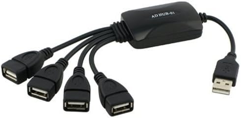 High Speed 4 Port USB 2.0 Hub za Sony Playstation 3 PS3 Slim Xbox 360 Nintendo Wii