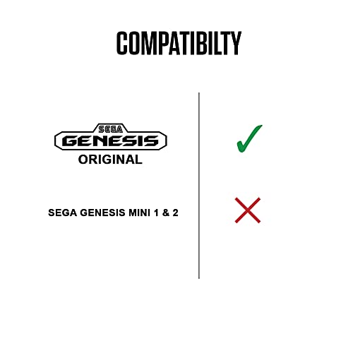 Retro-bitni zvanični sega Genesis kontroler 6-gumni arkadni jastučić za SEGA Genesis - originalni port