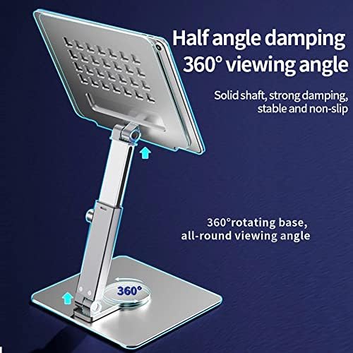 SDFGH stoji za stol za tablet Riser 360 Rotacija višekutna visina podesiva sklopiva tableta laptop