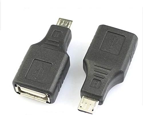 Pulabo Micro USB adapter za pretvorbu USB ženka na muški adapter za pretvorbu za pretvaranje mikro B porta u USB standardni port