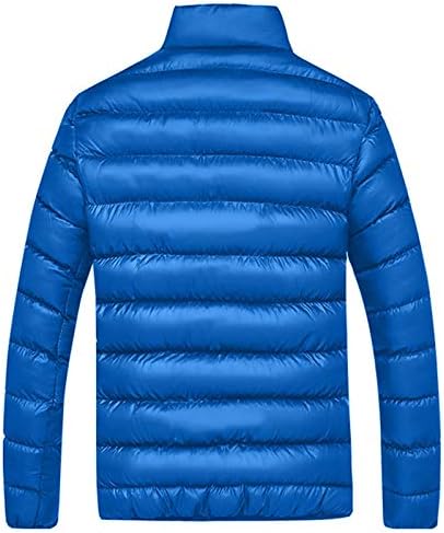 SSDXY Softshell jakna za mens debeli bubble kaput zima topla parka Hardshell Slim Fit Omota za slobodno vrijeme Hip Hop Urban Coats