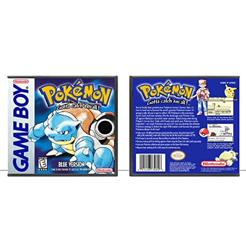 Pokemon™ Plava Verzija / Game Boy - Samo Futrola Za Igru - Nema Igre
