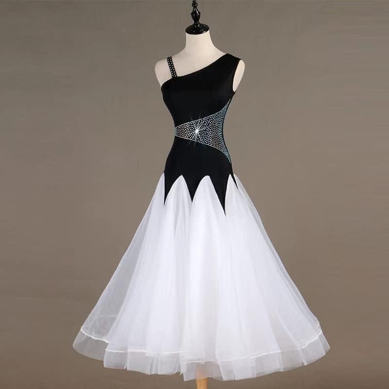 Liuhuo ramena plesne suknje konkurencijska haljina za kuglicu ples Velika ljuljačka haljina Waltz