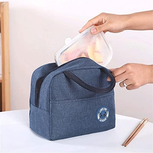 LLLY tote food Bags cooler Bags vodootporne najlonske prenosive patentne termo torbe za ručak za žene zgodna kutija za ručak