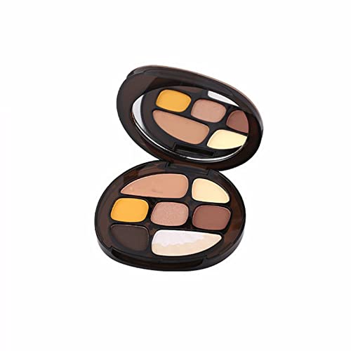 npkgvia sjenilo Shell 7 boja prijenosni biserno zemljani višenamjenski visoko pigmentirani prirodni izgled Ultra miješanje dugotrajnog srednje neutralnog sjenila Cocoa Pebbles Makeup