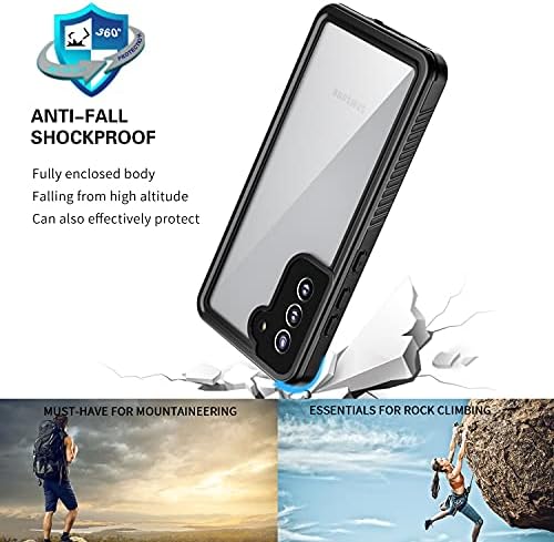 Samsung Galaxy S21 FE 5G Vodootporna futrola sa ugrađenim zaštitnikom zaslona otporna na udarcu otporna na udarcu otporna na telefon,