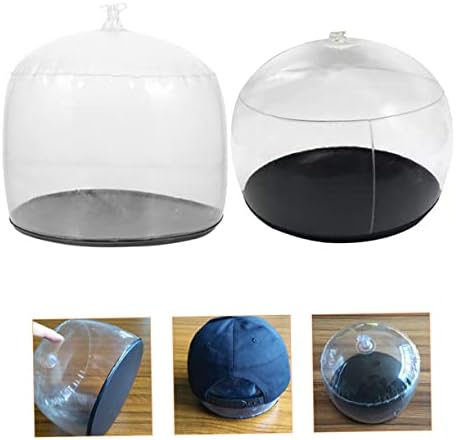 FOMIYES 2pcs držač šešira na naduvavanje stoni stalak za šešire za bejzbol kape stalak za skladištenje kapa stalak za Putni šešir