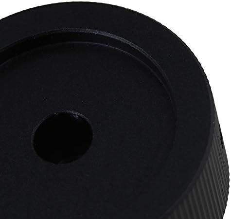 Lovermusic Shaft Dia 0,24 inča crno dugme za kontrolu zvuka za pjeskarenje dugme za podešavanje potenciometra kontrolne dugmad za