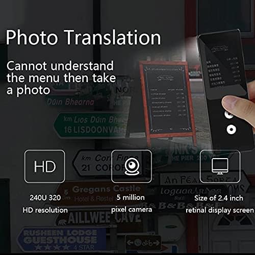 ZHUHW Portable AI smart Voice Translator Traductor De Idiomas En Tiempo Real 45 jezik Instant Prevodilac fotografija Offline prevod