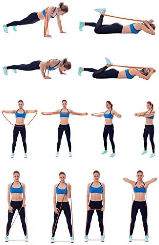 Otpornost na vježbe fitnes rastezljiva Vježba petlja elastične trake Yoga Physio Fitness & amp; Oprema za jogu Yoga sa remenom