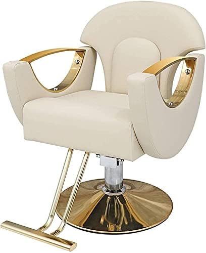 ZHANGOO Hidraulična Brijačka stolica za šišanje kose salonska stolica Barberska stolica za stajling Hidraulična okretna klasična stolica