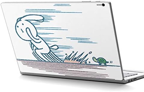 Igsticker naljepnice za površinu / Book2 13.5inch ultra tanke premium zaštitne naljepnice za zaštitu kože univerzalno pokrov zečje kornjače ilustracija