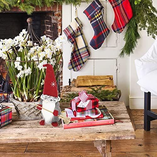 Gnome Božićni ukrasi, švedski Patuljci plišani skandinavski Tomte Božićni patuljak Santa ukrasi, praznične punjene lutke Božićni vilenjak Božić Pokloni Tumbler oblik Kućni dekor za božićno stolno Drvo