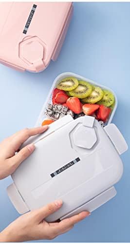 Prismparts Prijenosni plastični ručak brtveni hladnjak hladnjak hladnjača sa hladnjakom Student ured ručak mikrovalna prozračna bento