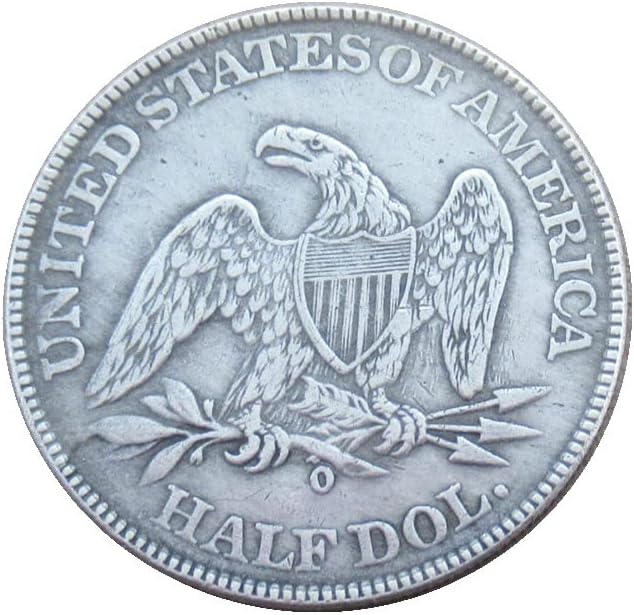U.S. Hall Dollar zastava 1848 srebrna replika prigodni kovani novčić