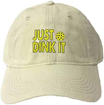 Idi na sve samo dink It smiješno pikallboll ideja za poklon tata Deluxe kamiondžija Flatbill bejzbol vezeni šešir