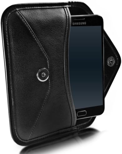 Boxwave futrola za LG X5 Android One - Elite kožna messenger torbica, sintetički kožni poklopac koverta za kovertu za LG X5 Android