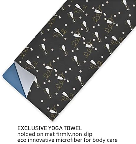 Pokrivač sa vežnim joga-vino-stakla Yoga ručnik Yoga Yoga ručnik