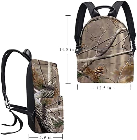 VBFOFBV putni ruksak, ruksak za laptop za žene Muškarci, Modni ruksak, Jesenski šuma Pine Konusi