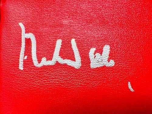 Muhammad Ali potpisao kožnu boksersku rukavicu Silver PSA DNK ITP Grade 10 LOA 5A95919 - bokserske rukavice sa autogramom
