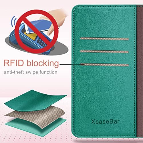 Xcasebar za Samsung Galaxy A23 5G novčanik slučaj sa 【RFID Blokiranje】 držač kreditne kartice, Flip Folio Book PU kožna futrola za