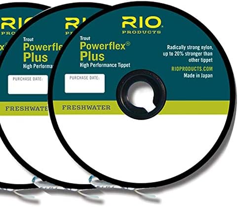 Rio Fly Fishing PowerFLEX Plus Tippet 50yd 3 Pack