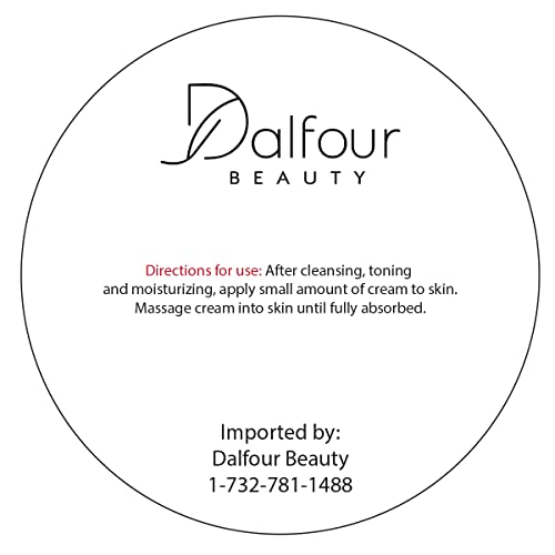 Dalfour Beauty Tamna Kremasta + Zlatna Krema Za Posvjetljivanje Crvena M-Sa Kristalidom