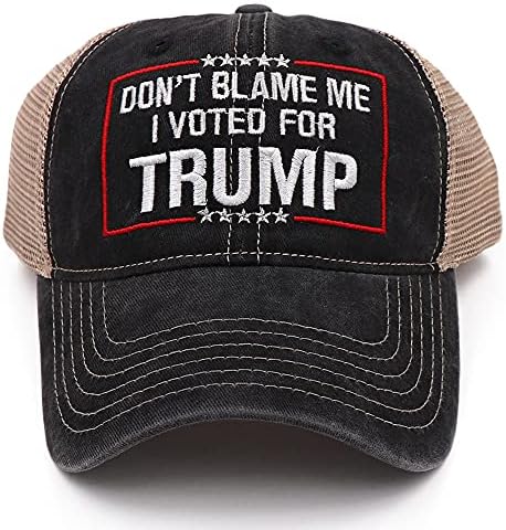 Trump 2024 šešir Donald Trump šešir vrati Ameriku Maga šešir vezena Ultra MAGA Podesiva Kamionska kapa za muškarce žene