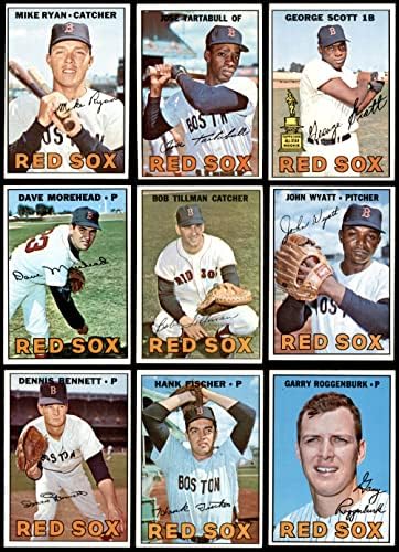 1967. Topps Boston Red Sox Team Set Boston Red Sox Ex / MT Red Sox