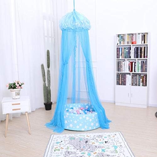 Emerova nadstrešnica za dečiji krevet sa Visećom mrežom za komarce za dečiji krevetić, Jellyfish Castle igra šator za rasadnike, ljetna