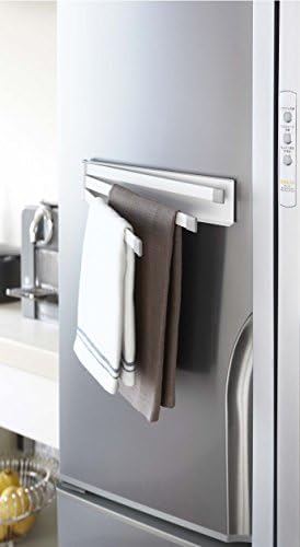 Yamazaki kućni magnetski ručnik ručnike, čelik, magnetni, vodootporan, bez montaže.