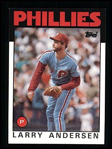 1986 TOPPS # 183 Larry Andersen Philadelphia Phillies Nm / MT Phillies
