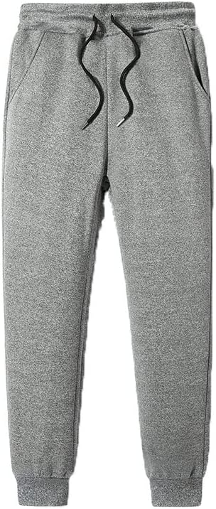 Muške modne Casual kašmir tople pantalone plišane zgusnute helanke jednobojne pantalone sa olovkom do sredine struka pantalone pantalone