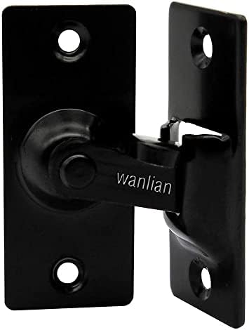 Wanlian Small brava od 90 stupnjeva, klizni zasun od nehrđajućeg čelika Kuta vrata, kolica, kolonska vrata DESNA KUTNA ZAKLJUČAK Flip