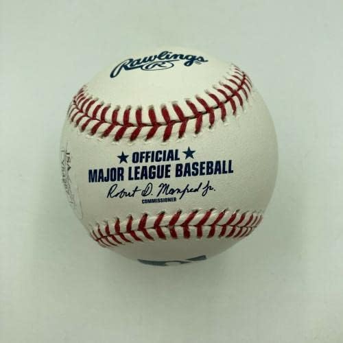 Mint Hank Aaron 755 Početna Potpisana je potpisana upisana glavna liga Baseball JSA COA - autogramirani bejzbol
