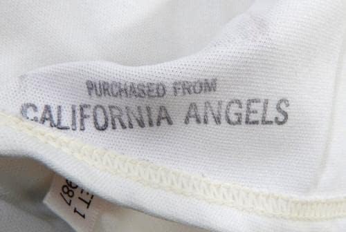 1987 Kalifornija Angels Jack Fimple # 13 Igra Polovni bijeli dres 42 DP22401 - Igra Polovni MLB dresovi