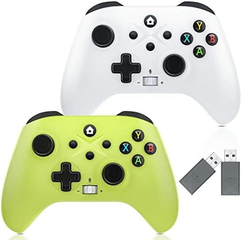 Xbox Bežični kontroler kompatibilan sa Xbox One, Xbox serije X, Xbox serije S, Xbox One S, Xbox One X, Window PC 10 sa punjivim baterijom, kontrolom pokreta, turbo i podesivom volumenom